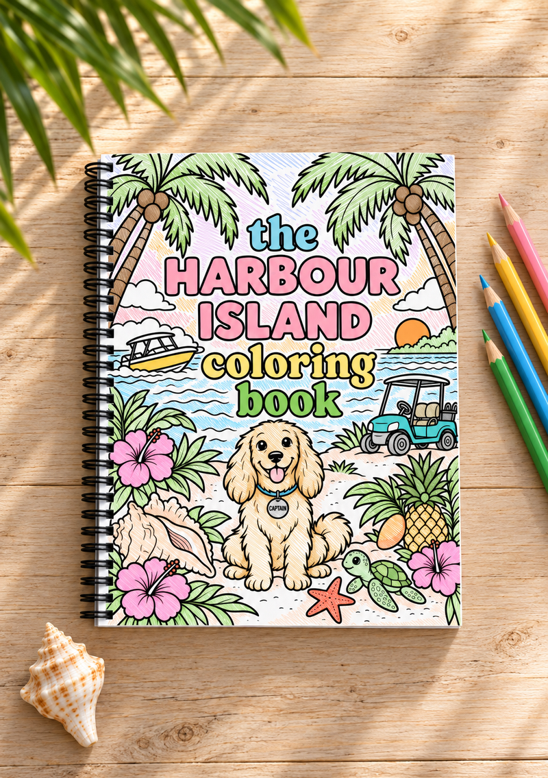 The Harbour Island Coloring Book